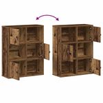Casa si Gradina - Mobilier - Biblioteci si rafturi - Biblioteci - Biblioteca, lemn vechi, 60x24x76,5 cm, lemn prelucrat - Infinity.ro