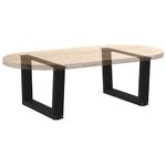 Casa si Gradina - Mobilier - Feronerie si accesorii mobila - Picioare pentru masa in forma de V 2 buc Negru Otel - Infinity.ro