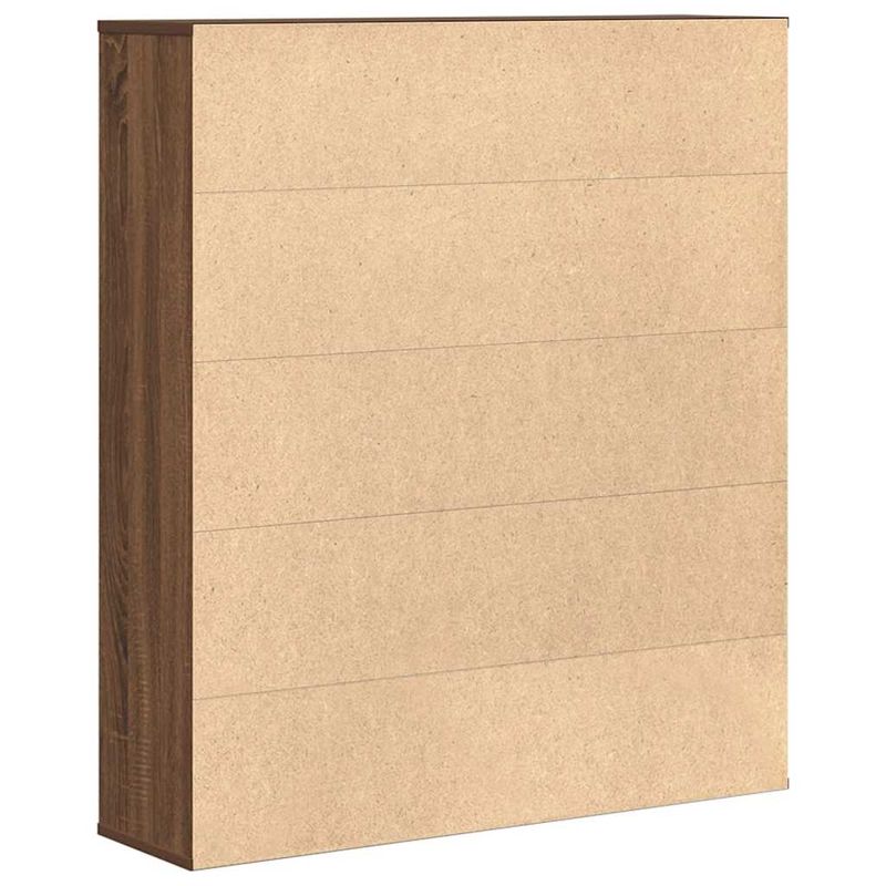 Casa si Gradina - Mobilier - Biblioteci si rafturi - Biblioteci - Biblioteca, stejar maro, 89x24x101,5 cm, lemn prelucrat - Infinity.ro