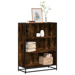Casa si Gradina - Mobilier - Biblioteci si rafturi - Biblioteci - Biblioteca, stejar fumuriu, 80,5x35x107,5 cm, lemn prelucrat - Infinity.ro