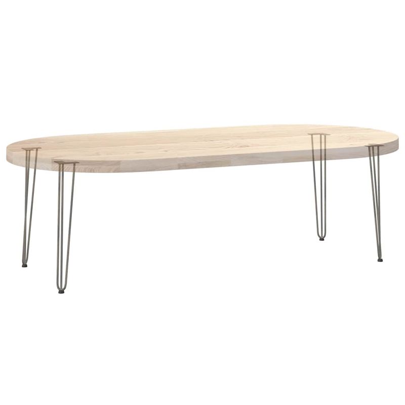 Casa si Gradina - Mobilier - Feronerie si accesorii mobila - Picioare de masa in ac de par 4 buc Otel natural Otel solid, model 3 rods, mărime 72 cm - Infinity.ro