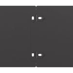 Casa si Gradina - Gradina si terasa - Garduri, panouri si accesorii - Borduri de gazon 50 buc Negru 15x103 cm Otel laminat la rece - Infinity.ro