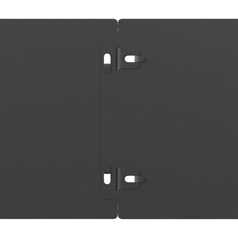 Casa si Gradina - Gradina si terasa - Garduri, panouri si accesorii - Borduri de gazon 50 buc Negru 15x103 cm Otel laminat la rece - Infinity.ro