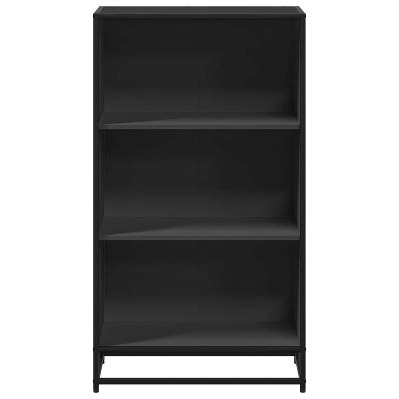 Casa si Gradina - Mobilier - Biblioteci si rafturi - Biblioteci - Dulap cu carti negru 60x35x107,5 cm lemn prelucrat - Infinity.ro
