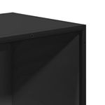 Casa si Gradina - Mobilier - Biblioteci si rafturi - Biblioteci - Dulap cu carti negru 60x35x107,5 cm lemn prelucrat - Infinity.ro