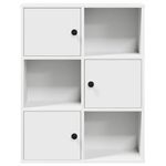 Casa si Gradina - Mobilier - Biblioteci si rafturi - Biblioteci - Biblioteca, alb, 60x24x76,5 cm, lemn prelucrat - Infinity.ro