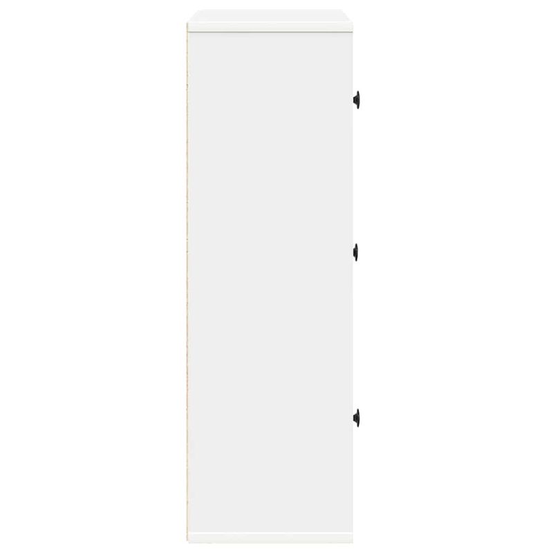Casa si Gradina - Mobilier - Biblioteci si rafturi - Biblioteci - Biblioteca, alb, 60x24x76,5 cm, lemn prelucrat - Infinity.ro