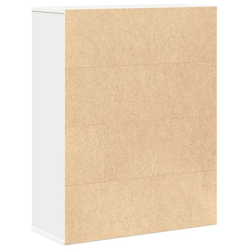 Casa si Gradina - Mobilier - Biblioteci si rafturi - Biblioteci - Biblioteca, alb, 60x24x76,5 cm, lemn prelucrat - Infinity.ro