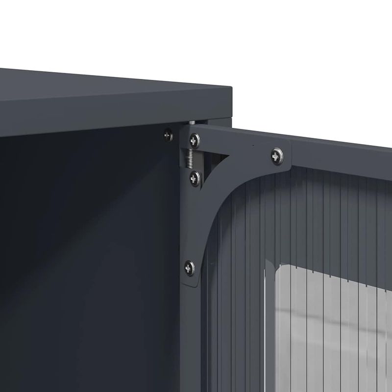 Casa si Gradina - Mobilier - Comode si corpuri - Corpuri bucatarie - Dulap inalt, antracit, 68x39x107 cm, otel - Infinity.ro