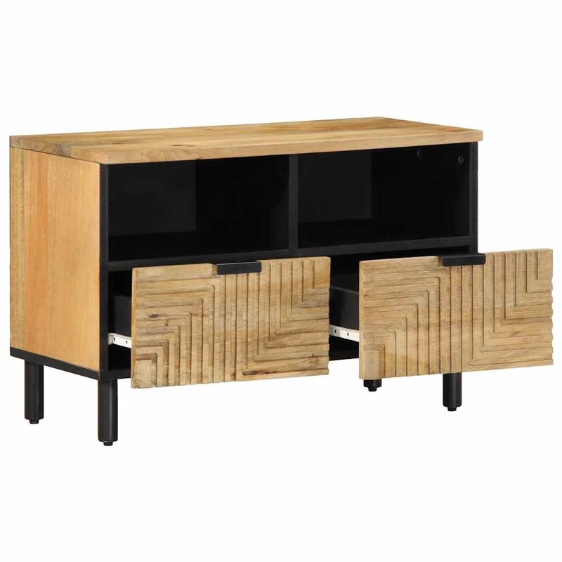 Casa si Gradina - Mobilier - Dulapuri si sifoniere - Dulapuri - Dulap TV maro 70x33x46 cm lemn masiv de mango - Infinity.ro
