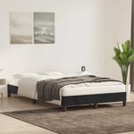 Casa si Gradina - Mobilier - Paturi si accesorii - Paturi - Cadru de pat fara saltea, negru, 120x220 cm, catifea - Infinity.ro