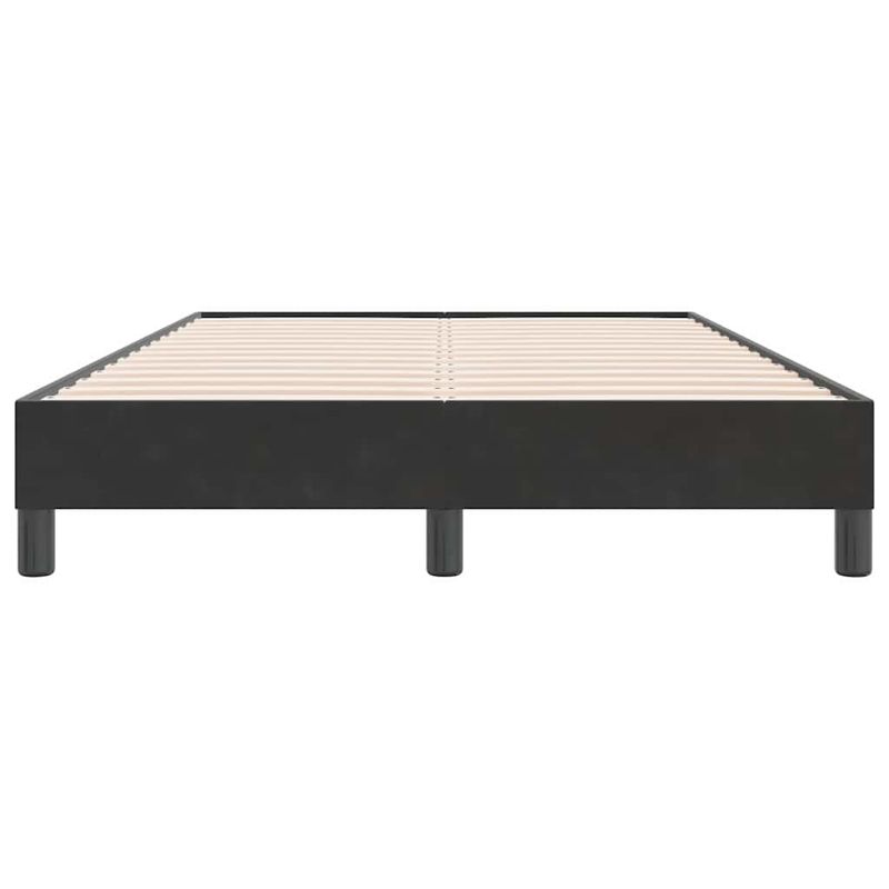 Casa si Gradina - Mobilier - Paturi si accesorii - Paturi - Cadru de pat fara saltea, negru, 120x220 cm, catifea - Infinity.ro