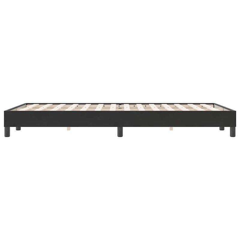 Casa si Gradina - Mobilier - Paturi si accesorii - Paturi - Cadru de pat fara saltea, negru, 120x220 cm, catifea - Infinity.ro