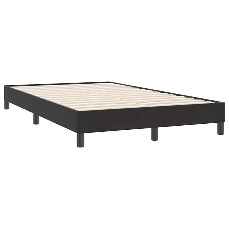 Casa si Gradina - Mobilier - Paturi si accesorii - Paturi - Cadru de pat fara saltea, negru, 120x220 cm, catifea - Infinity.ro