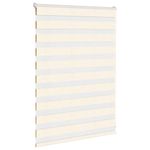 Casa si Gradina - Textile si covoare - Rulouri si jaluzele - Jaluzea tip zebra 100x100 cm latime tesatura 95,9 cm poliester, bej marmorat - Infinity.ro
