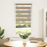 Casa si Gradina - Textile si covoare - Rulouri si jaluzele - Jaluzea tip zebra 65x150 cm latime tesatura 60,9 cm poliester, sand brown - Infinity.ro