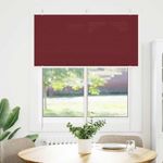 Casa si Gradina - Textile si covoare - Rulouri si jaluzele - Jaluza plisata Bordeaux Rosu 120x150 cm Latime tesatura - Infinity.ro