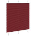 Casa si Gradina - Textile si covoare - Rulouri si jaluzele - Jaluza plisata Bordeaux Rosu 120x150 cm Latime tesatura - Infinity.ro