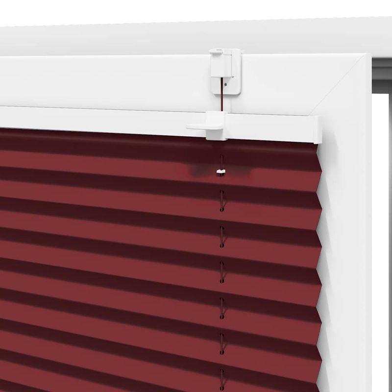 Casa si Gradina - Textile si covoare - Rulouri si jaluzele - Jaluza plisata Bordeaux Rosu 120x150 cm Latime tesatura - Infinity.ro