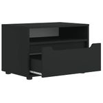 Casa si Gradina - Mobilier - Comode si corpuri - Comode - Dulap TV „VISNES” Negru 60x40x38 cm lemn prelucrat - Infinity.ro