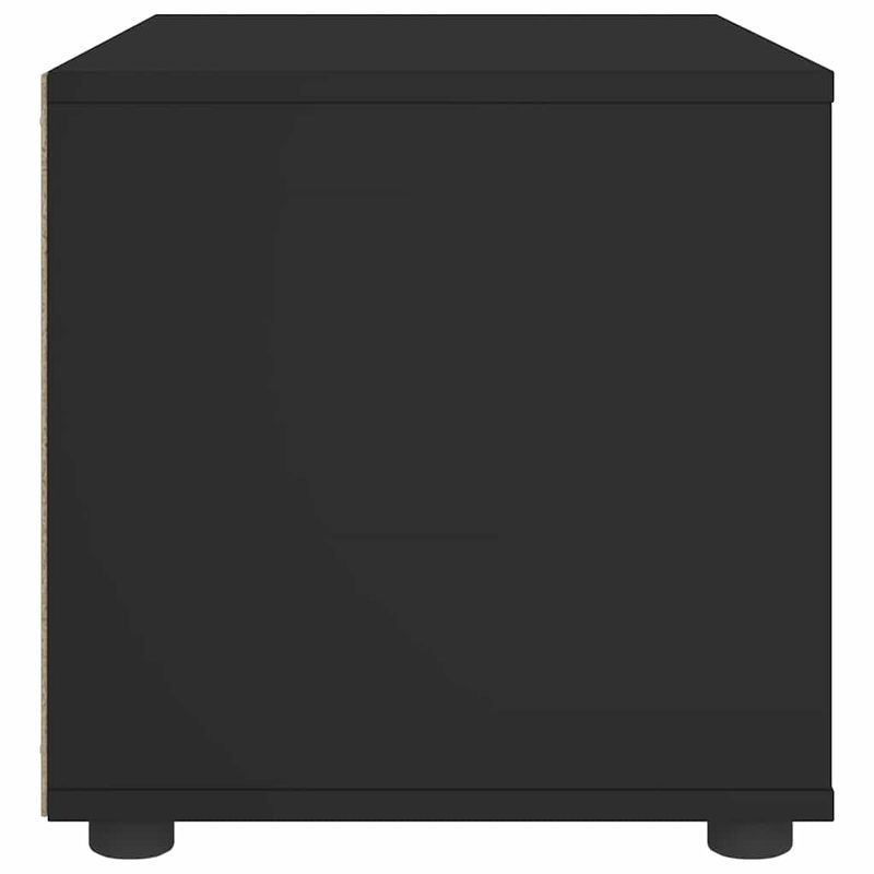 Casa si Gradina - Mobilier - Comode si corpuri - Comode - Dulap TV „VISNES” Negru 60x40x38 cm lemn prelucrat - Infinity.ro