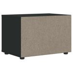 Casa si Gradina - Mobilier - Comode si corpuri - Comode - Dulap TV „VISNES” Negru 60x40x38 cm lemn prelucrat - Infinity.ro