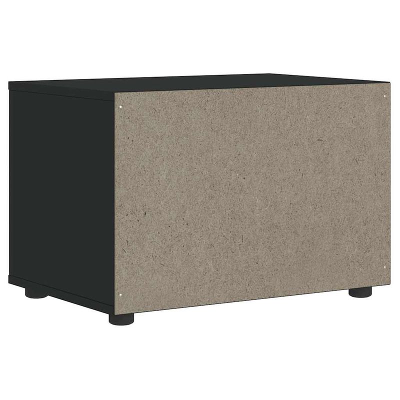 Casa si Gradina - Mobilier - Comode si corpuri - Comode - Dulap TV „VISNES” Negru 60x40x38 cm lemn prelucrat - Infinity.ro