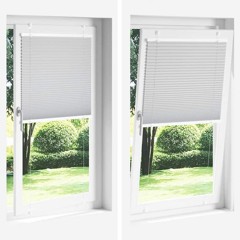 Casa si Gradina - Textile si covoare - Rulouri si jaluzele - Jaluza plisata roz 80x200 cm Latime tesatura 79,4cm poliester - Infinity.ro