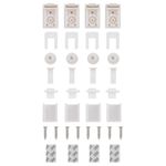 Casa si Gradina - Textile si covoare - Rulouri si jaluzele - Jaluza plisata roz 80x200 cm Latime tesatura 79,4cm poliester - Infinity.ro