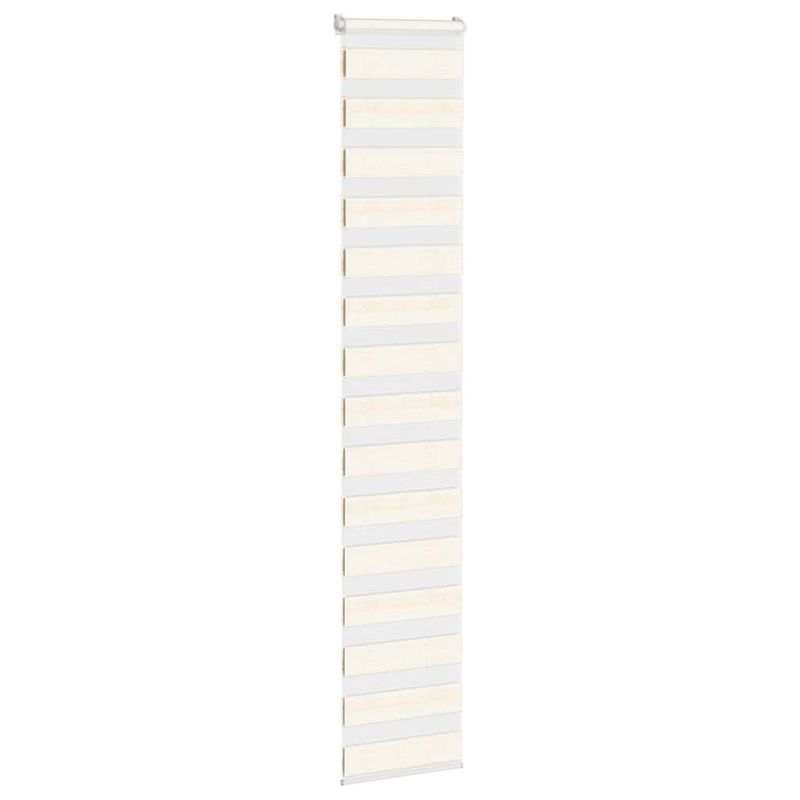Casa si Gradina - Textile si covoare - Rulouri si jaluzele - Jaluzea tip zebra 40x200 cm latime tesatura 35,9 cm poliester, bej marmorat - Infinity.ro
