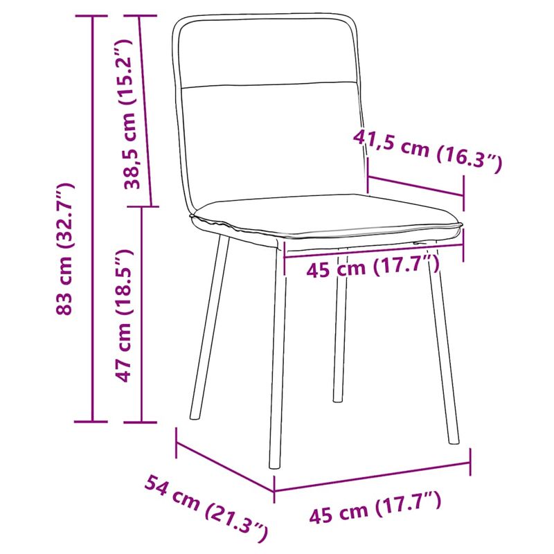 Casa si Gradina - Mobilier - Scaune si fotolii - Scaune - Scaune de bucatarie, 2 buc., negru, catifea - Infinity.ro