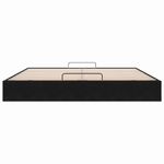 Casa si Gradina - Mobilier - Paturi si accesorii - Paturi - Cadru de pat otoman fara saltea Negru 200x200 cm catifea - Infinity.ro