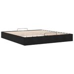 Casa si Gradina - Mobilier - Paturi si accesorii - Paturi - Cadru de pat otoman fara saltea Negru 200x200 cm catifea - Infinity.ro