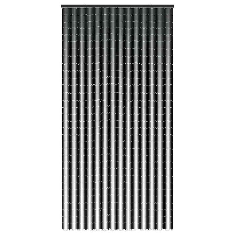 Casa si Gradina - Textile si covoare - Perdele si draperii - Perdele - Perdele usa cu insecte gri inchis 100x220 cm bambus - Infinity.ro