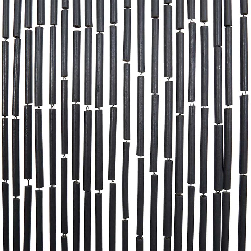 Casa si Gradina - Textile si covoare - Perdele si draperii - Perdele - Perdele usa cu insecte gri inchis 100x220 cm bambus - Infinity.ro