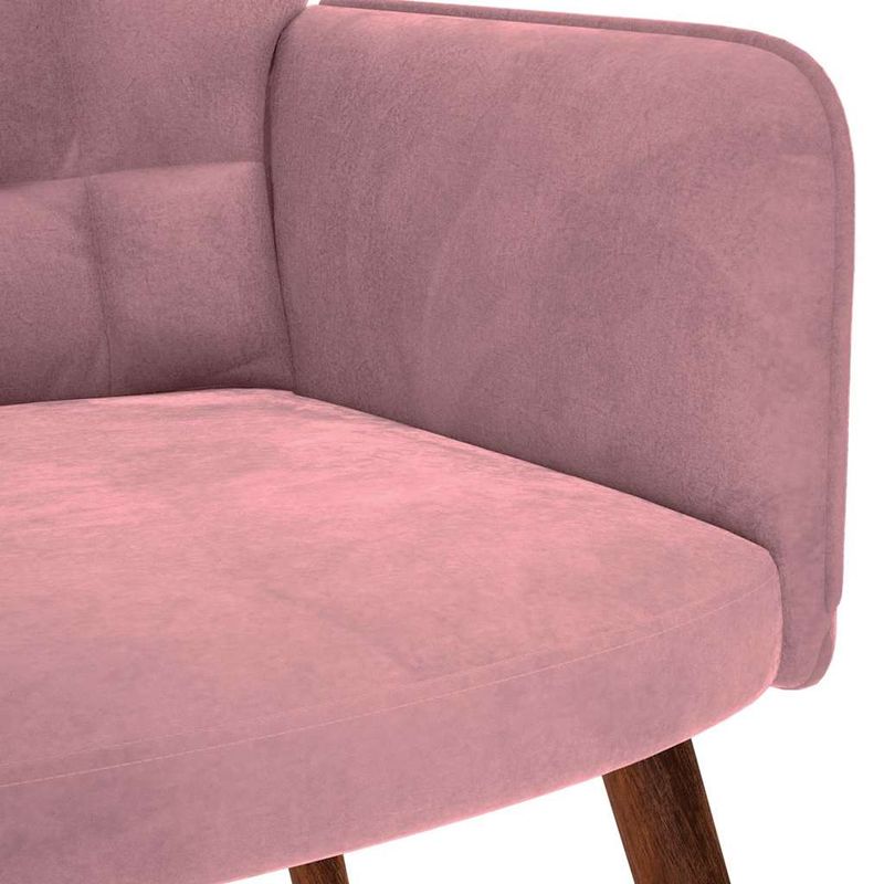 Casa si Gradina - Mobilier - Scaune si fotolii - Fotolii - Fotoliu de relaxare, roz, catifea - Infinity.ro