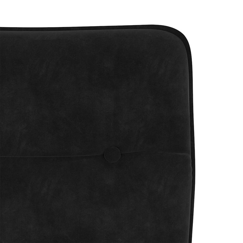 Casa si Gradina - Mobilier - Scaune si fotolii - Scaune - Scaune de bucatarie, 4 buc., negru, catifea - Infinity.ro