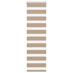 Casa si Gradina - Textile si covoare - Rulouri si jaluzele - Jaluzea tip zebra 40x150 cm latime tesatura 35,9 cm poliester, sand brown - Infinity.ro