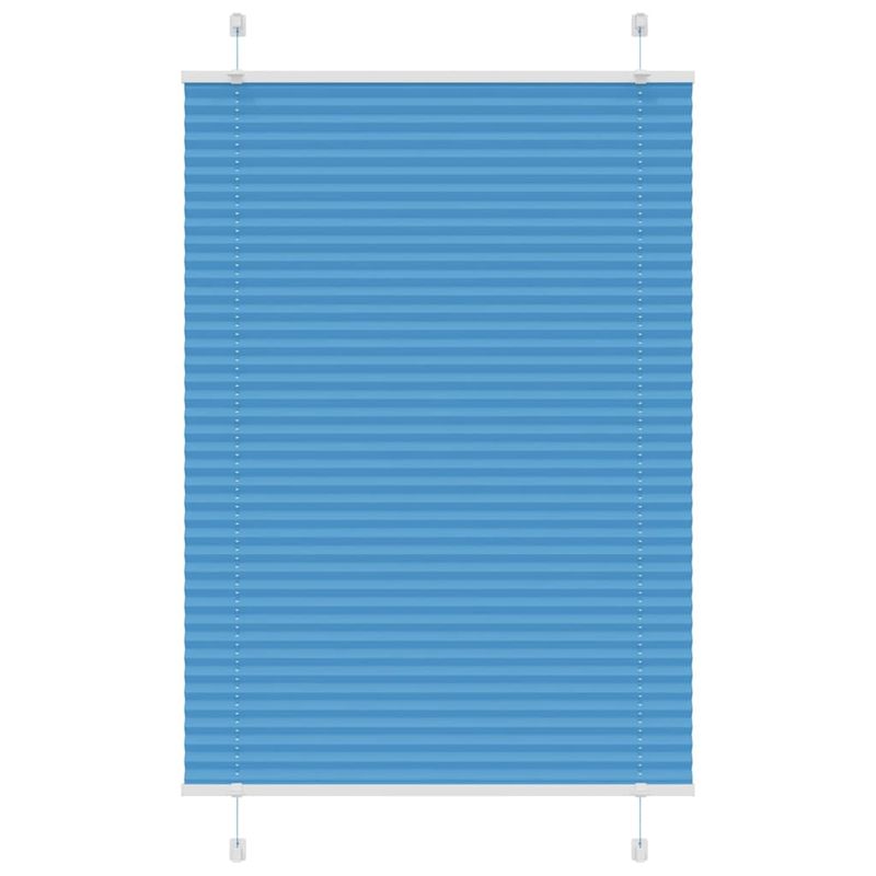 Casa si Gradina - Textile si covoare - Rulouri si jaluzele - Jaluza plisata albastru 80x100cm Latime tesatura 79,4 cm - Infinity.ro