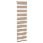 Casa si Gradina - Textile si covoare - Rulouri si jaluzele - Jaluzea tip zebra 50x150 cm latime tesatura 45,9 cm poliester, sand brown - Infinity.ro