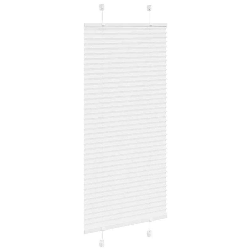 Casa si Gradina - Textile si covoare - Rulouri si jaluzele - Jaluza plisata alb 65x100 cm Latime tesatura 64,4cm poliester - Infinity.ro
