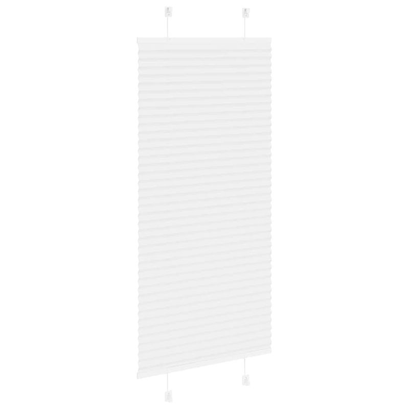 Casa si Gradina - Textile si covoare - Rulouri si jaluzele - Jaluza plisata alb 65x100 cm Latime tesatura 64,4cm poliester - Infinity.ro