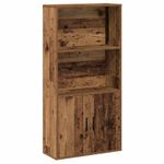 Casa si Gradina - Mobilier - Biblioteci si rafturi - Biblioteci - Biblioteca, lemn vechi, 60x24x120 cm, lemn prelucrat - Infinity.ro