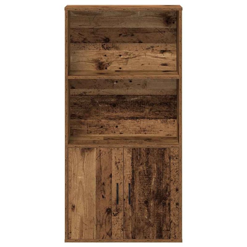 Casa si Gradina - Mobilier - Biblioteci si rafturi - Biblioteci - Biblioteca, lemn vechi, 60x24x120 cm, lemn prelucrat - Infinity.ro