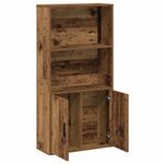 Casa si Gradina - Mobilier - Biblioteci si rafturi - Biblioteci - Biblioteca, lemn vechi, 60x24x120 cm, lemn prelucrat - Infinity.ro