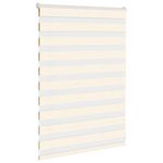 Casa si Gradina - Textile si covoare - Rulouri si jaluzele - Jaluzea tip zebra 110x100 cm latime tesatura 105,9 cm poliester, bej marmorat - Infinity.ro