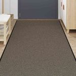 Casa si Gradina - Textile si covoare - Covoare - Covorase intrare - Pres maro 115x500 cm - Infinity.ro