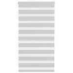 Casa si Gradina - Textile si covoare - Rulouri si jaluzele - Jaluzea tip zebra gri deschis latime tesatura 75,9 cm poliester, mărime 80x150 cm - Infinity.ro