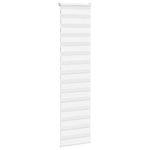 Casa si Gradina - Textile si covoare - Rulouri si jaluzele - Jaluzea tip zebra alb latime tesatura 60,9 cm poliester, mărime 65x200 cm - Infinity.ro