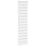 Casa si Gradina - Textile si covoare - Rulouri si jaluzele - Jaluzea tip zebra alb latime tesatura 60,9 cm poliester, mărime 65x200 cm - Infinity.ro